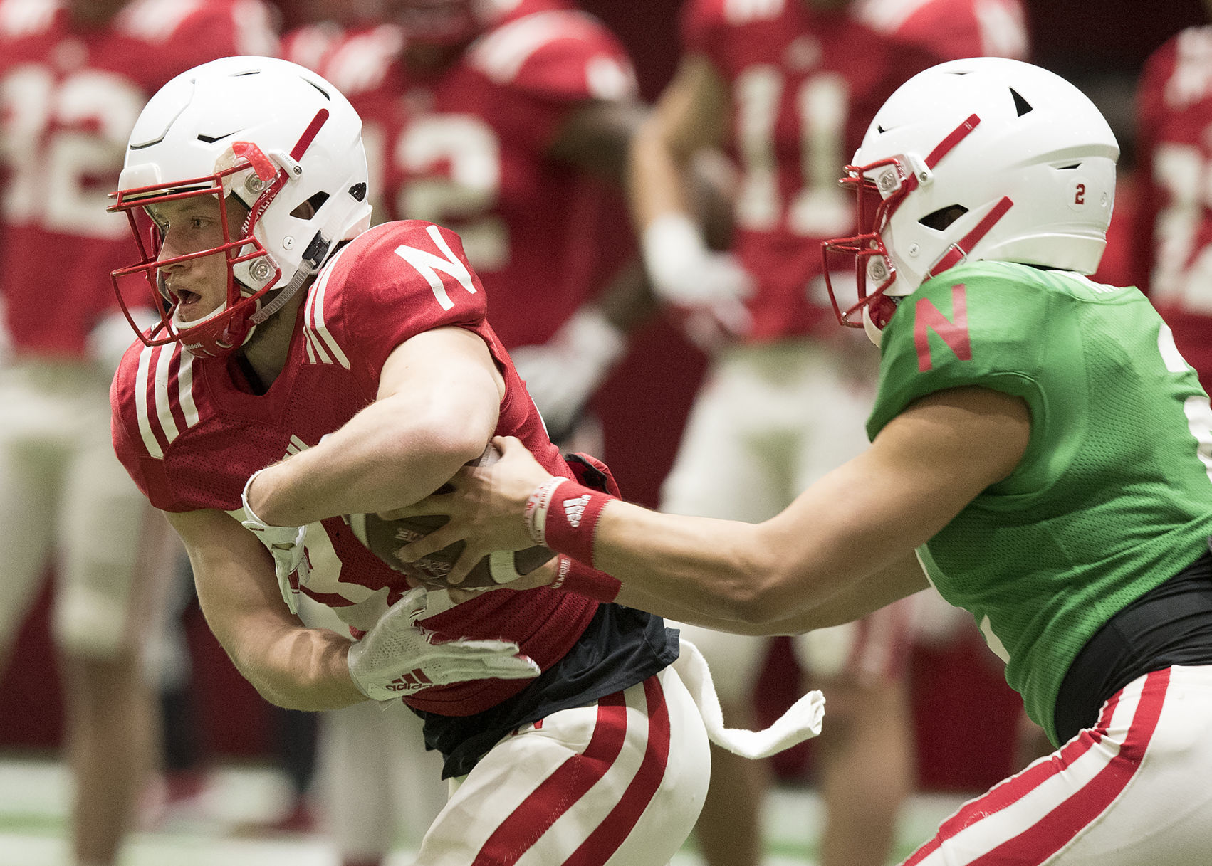 Spring football practice, 3.11.2019